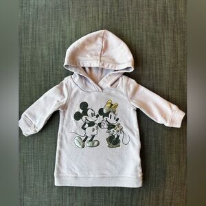 GAP NEW Disney Lavender Hoodie with Mickey and Minnie
